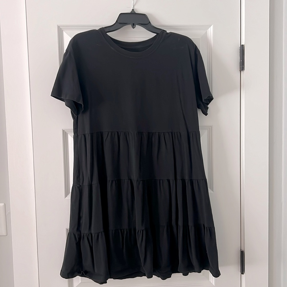 Black Flowy Dress